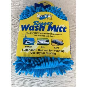 Star brite Reggae Wash Mitt – Microfiber Cleaning Glove for Boats, Cars & RVs